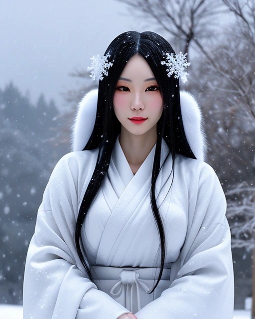 Chilling Beauty: Exploring the Haunting Tale of Yuki Onna in Japanese ...