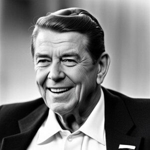 a man wearing a suit and tie smiling at the camera